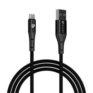 Usb A- Type C Fast Charging Cable 1.5M Zoom 65W Ul1097Blk-0150