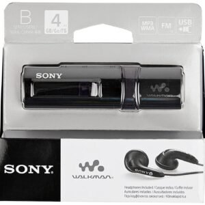 NWZ-B183F Walkman 4GB Digital Music Player with FM, 20 hours of battery life