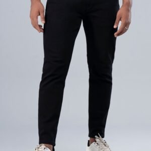 Carrot Fit Black Jeans