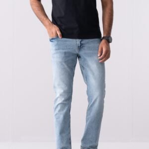 Straight Fit Light Blue Jeans