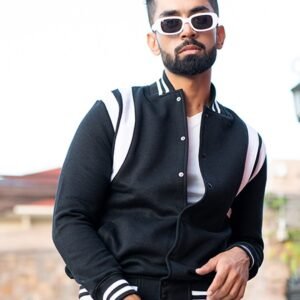 Black Varsity Jacket