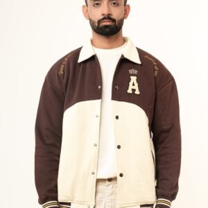 Brown A Varsity Jacket (Unisex)