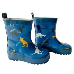 Kr  Master Flysaurus,Waterproof Flexible Rubber Rain Gumboots?for Kids