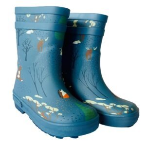 Kr  Master Woodstock,Waterproof Flexible Rubber Rain Gumboots?for Kids