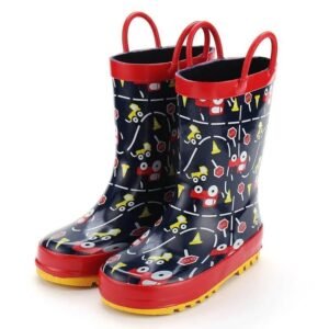 Kr  Mr. Maze Racer Kids Gumboots