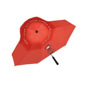 Kr  Red Riding Hood theme, Unique Mexican Hat Style Kids Umbrella, 5-12 years, Red