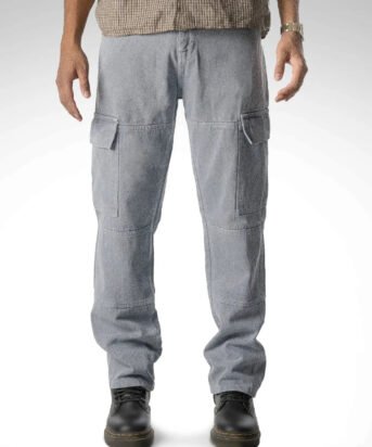 Men Regular Mid Rise Grey Jeans