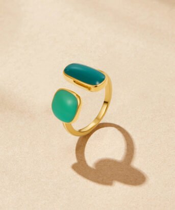 Green Willow Wrap Ring