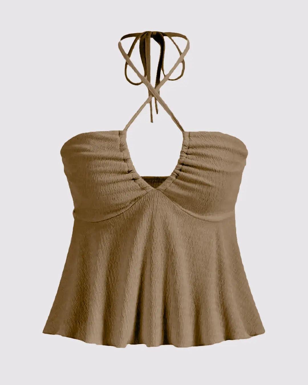 Y2K_Halter_Neck_Tie_Backless_Top_In_Brown.jpg