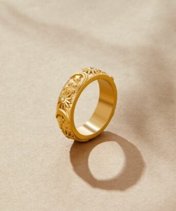 Celestial Gold Ring