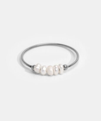 Classic Freshwater Pearl Silver Ring