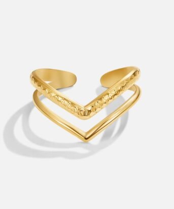 Harper Layered Wrap Ring