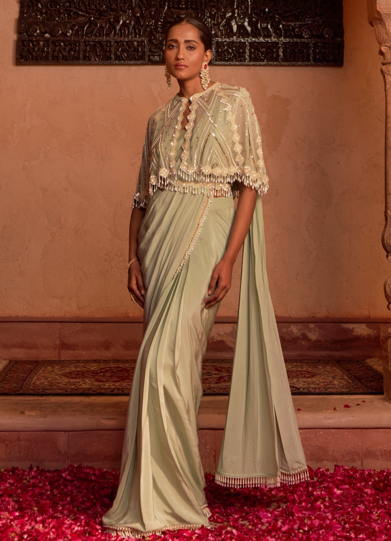 olive-green-embellished-pre-draped-silk-saree-set-with-capesareenidhika-shekhar-839598.jpg