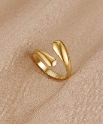 Raven Gold Wrap Ring
