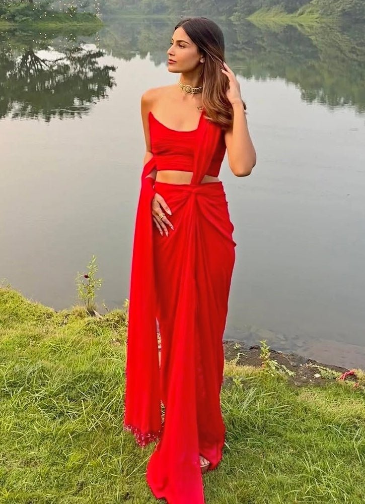 red-pre-draped-pure-georgette-knot-saree-with-corset-blousesareeankita-bajaj-label-825004.jpg